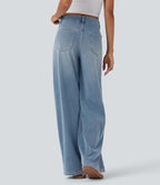 Jean large Halara Flex™ taille mi-haute avec poches
