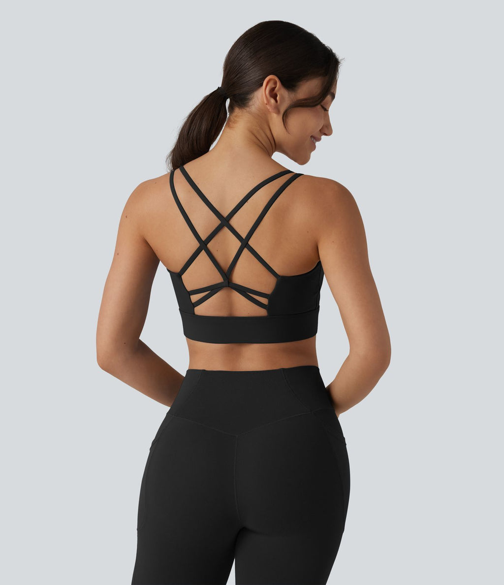Brassière Yoga sport SoftlyZero™ Plush soutien-gorge intégré