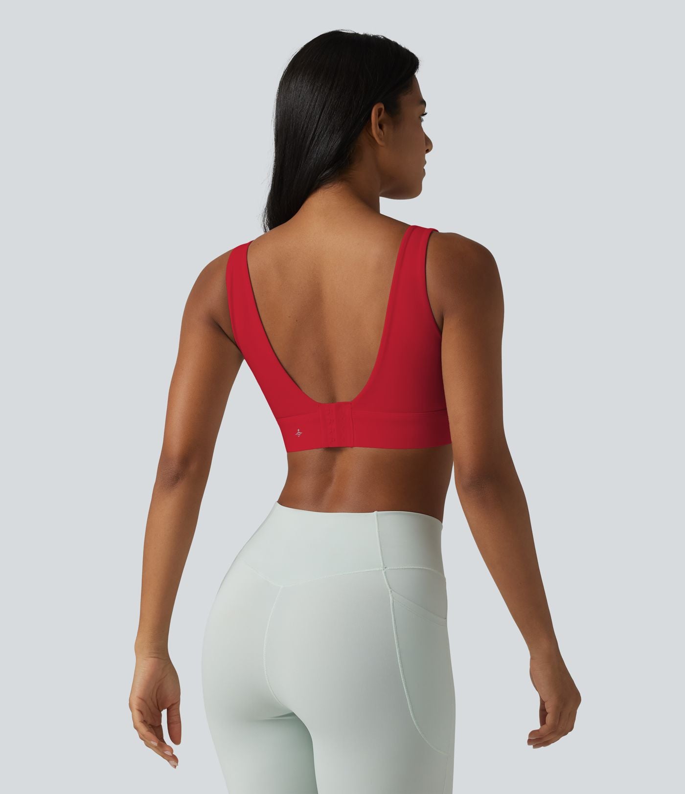 Brassière de sport Halara UltraSculpt™ maintien moyen dos nu avec boucle ajustable et brassière intégrée