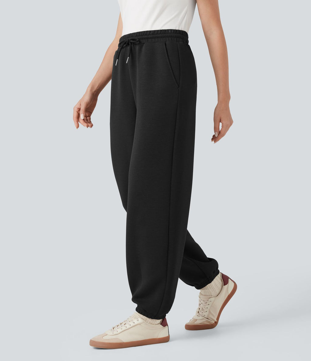 Joggers décontractés SpacerTek™ taille mi-haute avec cordon de serrage et poches
