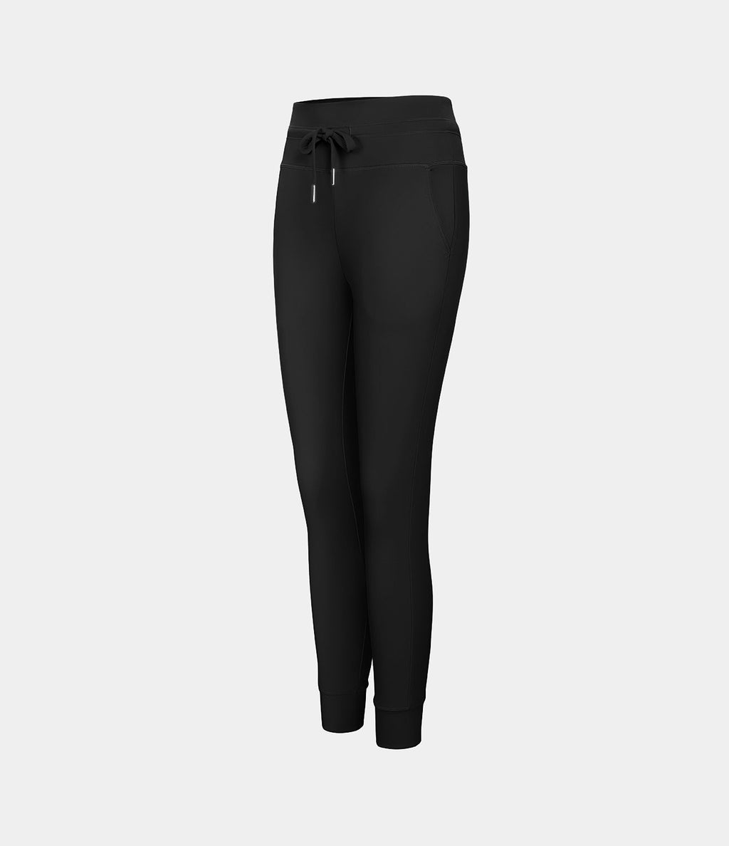 Jogging taille haute Softlyzero™ Plush avec cordon de serrage et poches latérales