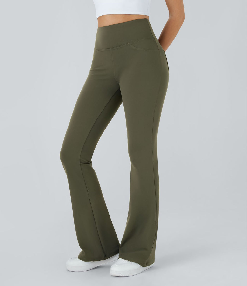 Legging yoga évasé taille haute DayStretch avec poches