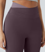 Softlyzero™ Legging Color Block Croisés - UPF50+
