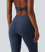 Combinaison bootcut d'entraînement gainante Halara UltraSculpt™ avec poches - Édition Easy Peasy