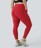 Legging d'entraînement gainant taille haute grande taille avec poches Halara UltraSculpt™