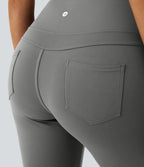 Legging yoga capri évasé taille haute DayStretch avec poches