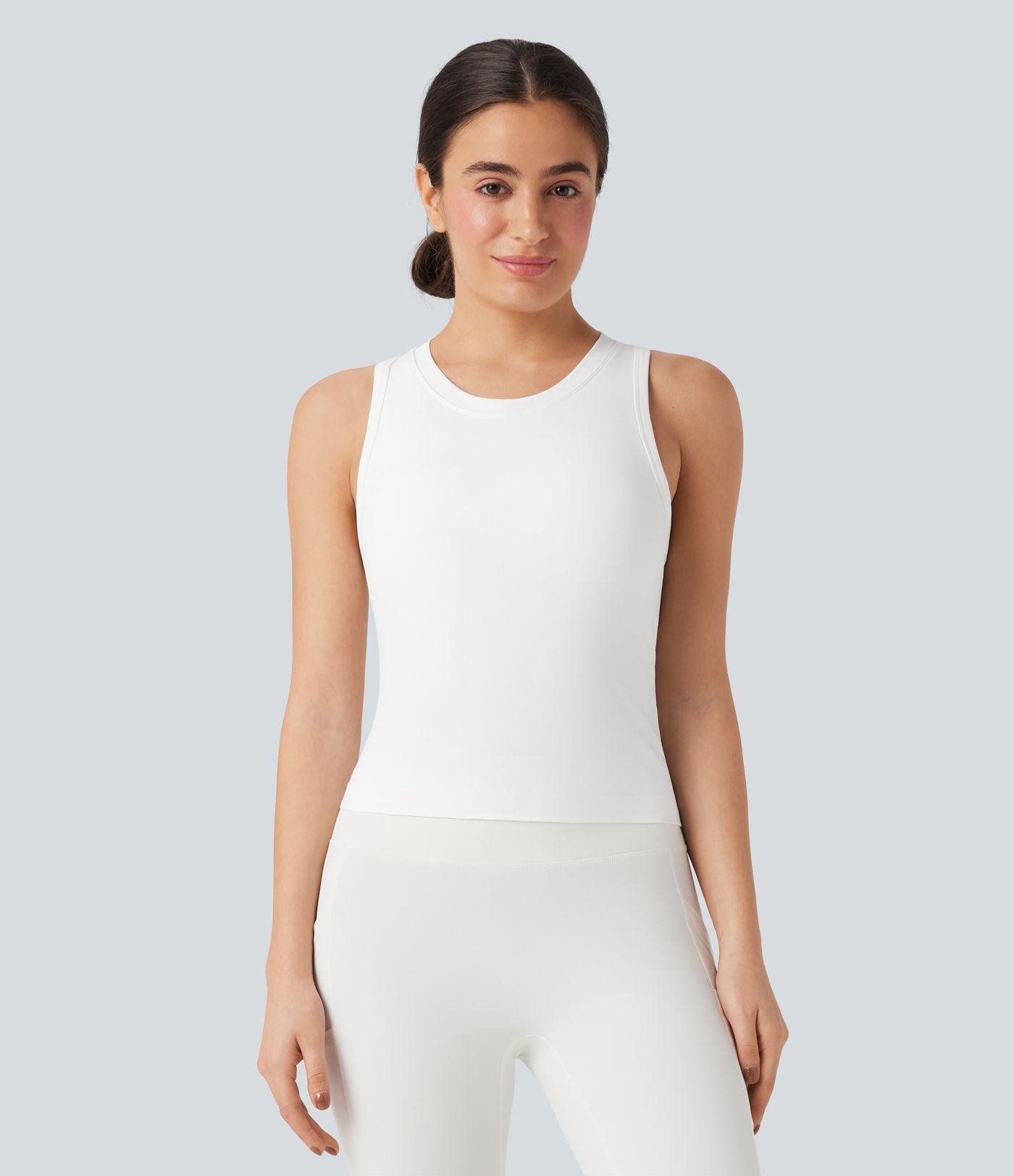 Débardeur yoga dos nageur avec brassière intégrée sans couture OneForm Seamless Flow