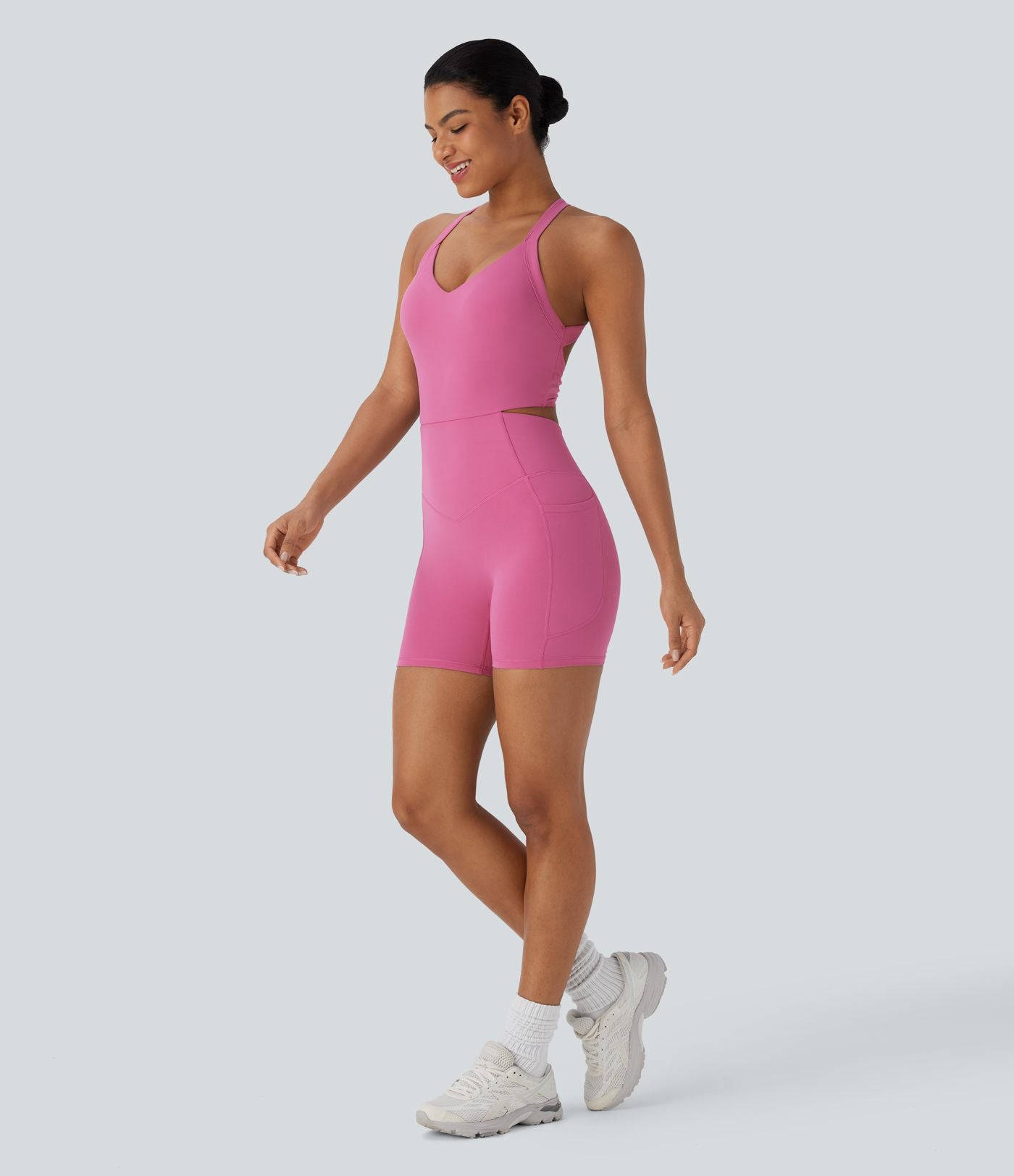 Legging de yoga gainant taille haute avec poches Halara UltraSculpt™