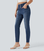 Jean skinny Halara Flex™ taille haute avec poches