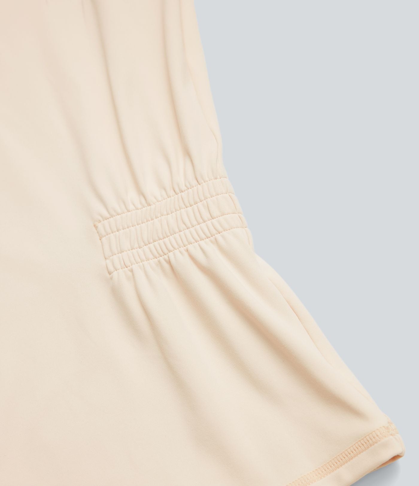 Haut de sport yoga SoftlyZero™ Plush manches longues froncé