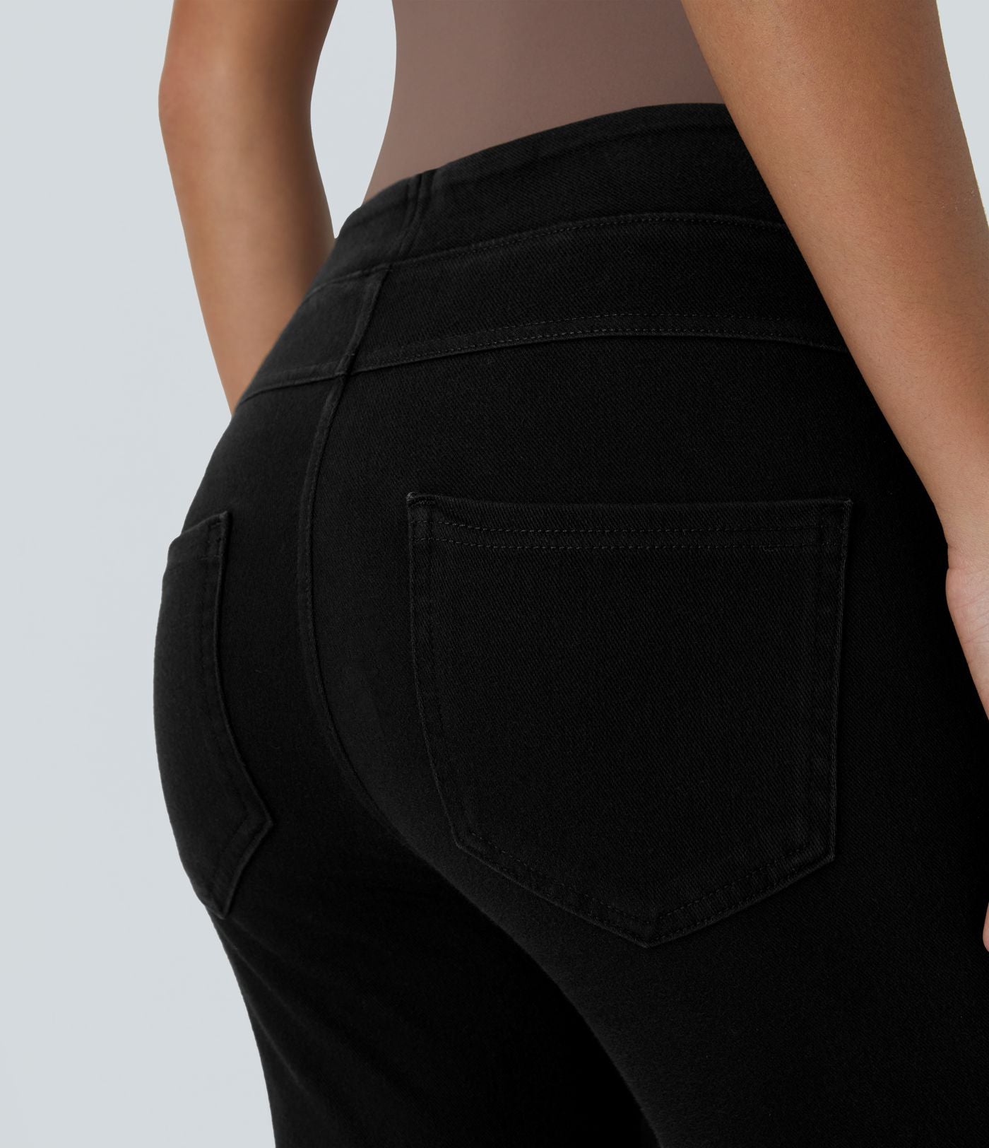 Halara Flex™ Jegging Capri Taille Haute Extensible Poche Latérale Arrière