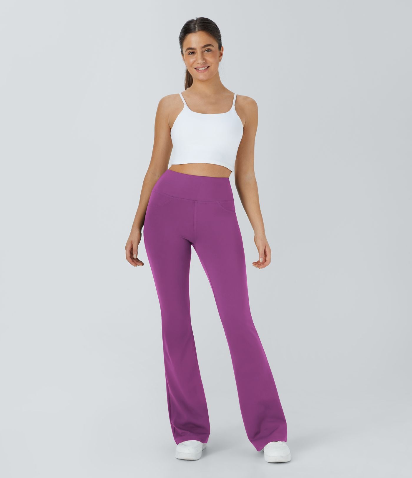 Legging yoga évasé taille haute DayStretch avec poches