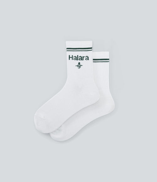 Chaussettes montantes padel/pickleball lettrage Halara