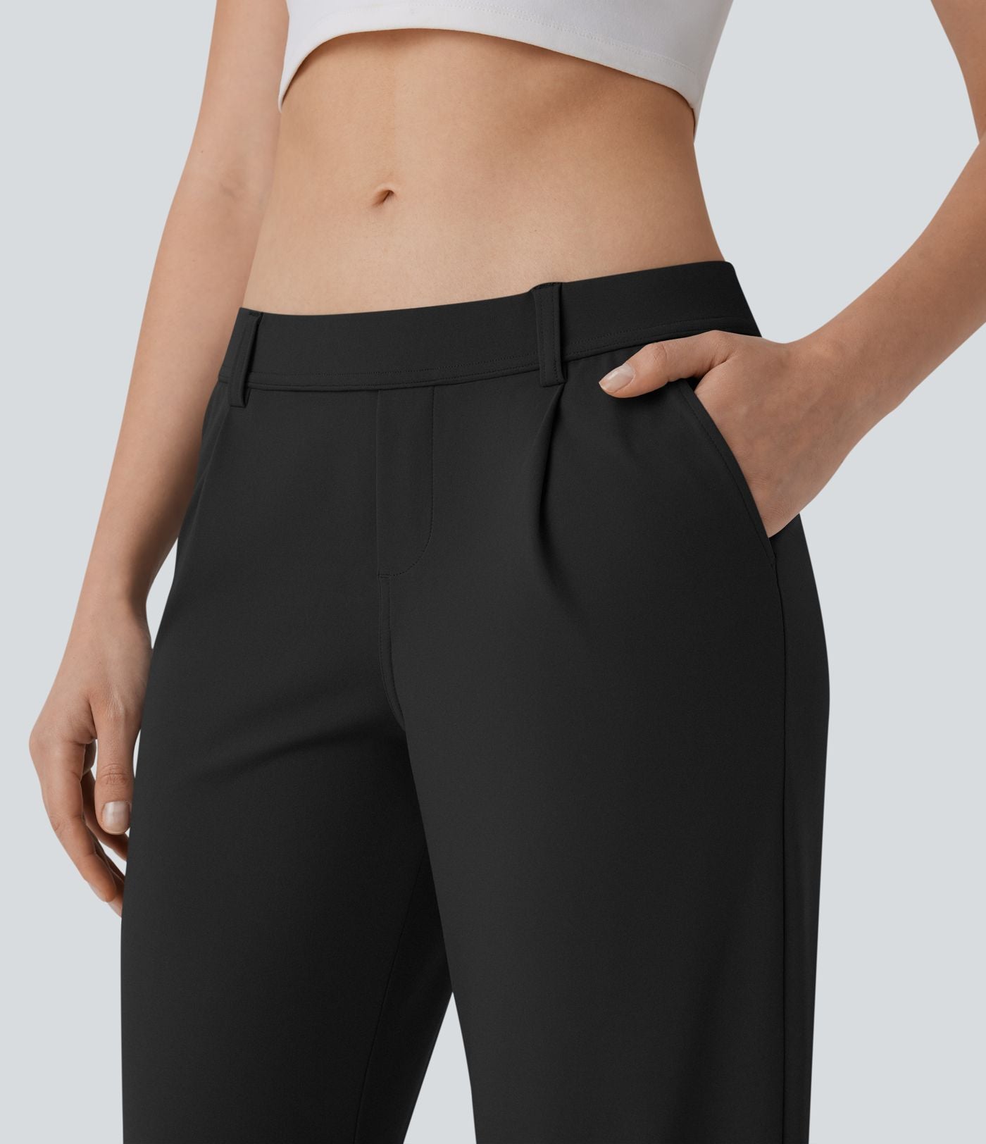 Pantalon bootcut taille basse DayStretch avec poches