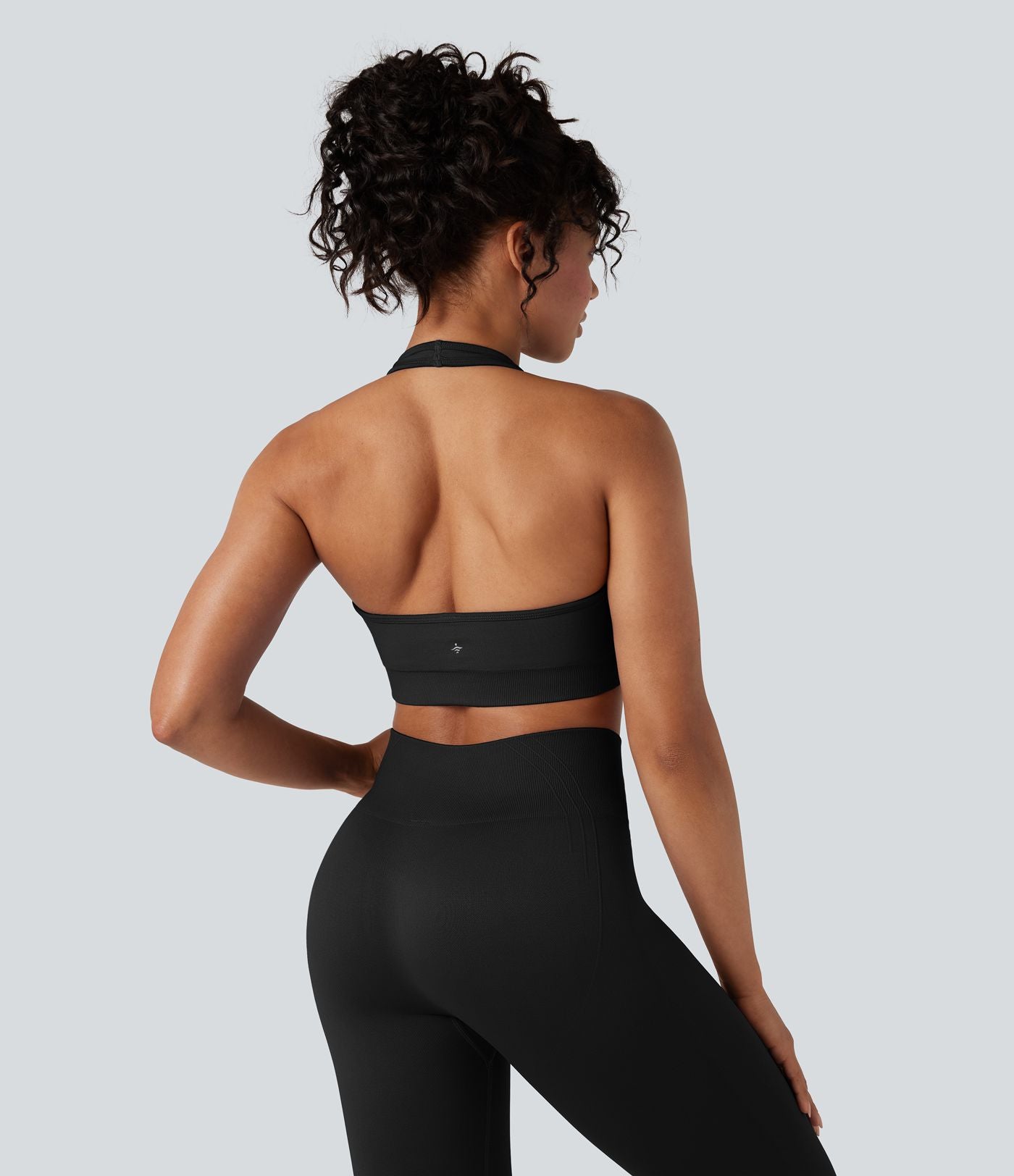 Brassière de sport yoga maintien léger col américain sans couture OneForm Seamless Flow