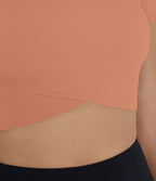 Softlyzero™ Plush Sports Top Ourlet Croisé