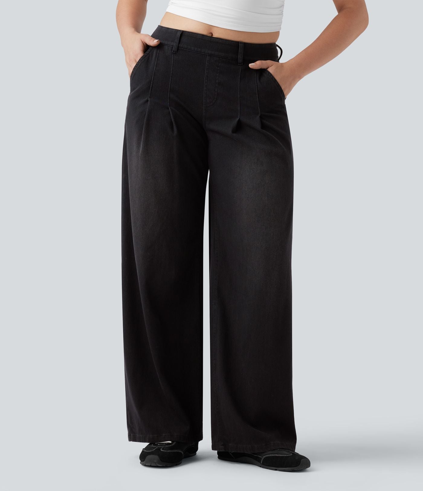 Jean large Halara Flex™ taille mi-haute avec poches
