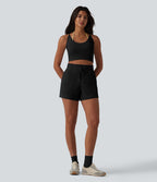 Short casual SpacerTek™ 10 cm taille haute avec cordon de serrage et poches