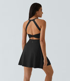 Robe Danse Sport Évasée Torsadée Dos Nu Plus Longue Easy Peasy Édition