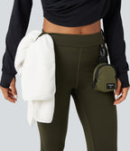 Legging cargo de randonnée résistant à l'usure taille mi-haute avec poches
