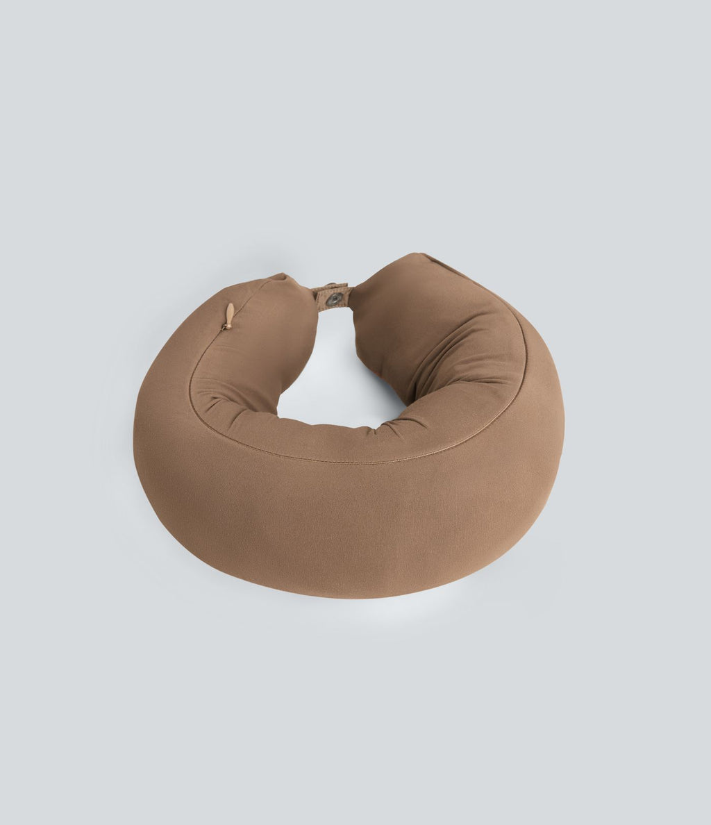 Veste casual compactable en duvet synthétique zippée à col montant et manches longues avec poches