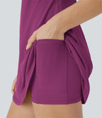 Robe de sport SoftlyZero™ Plush dos nu A-C
