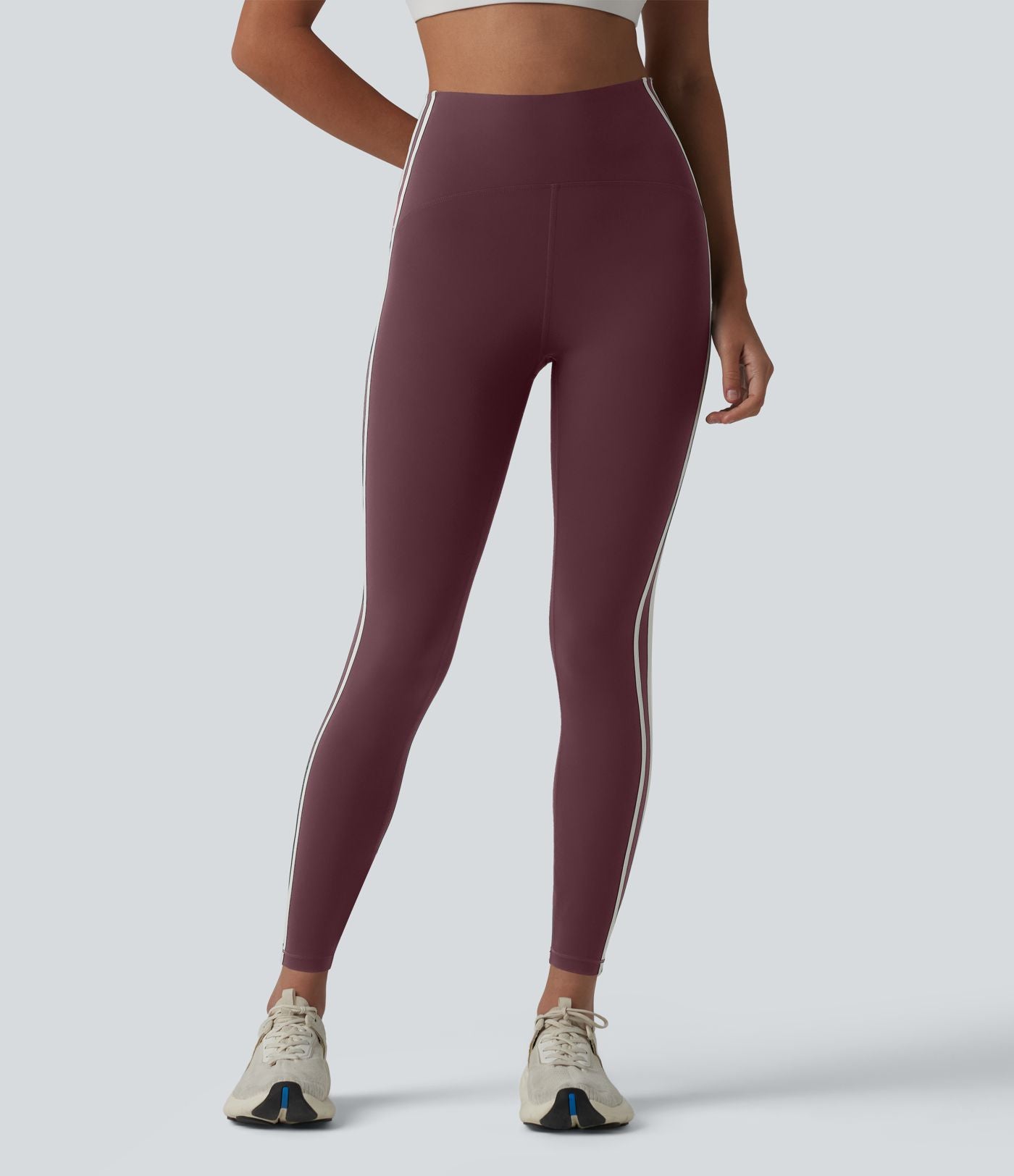 Halara Ultrasculpt™ Legging ventre plat yoga 7/8 taille haute bande latérale