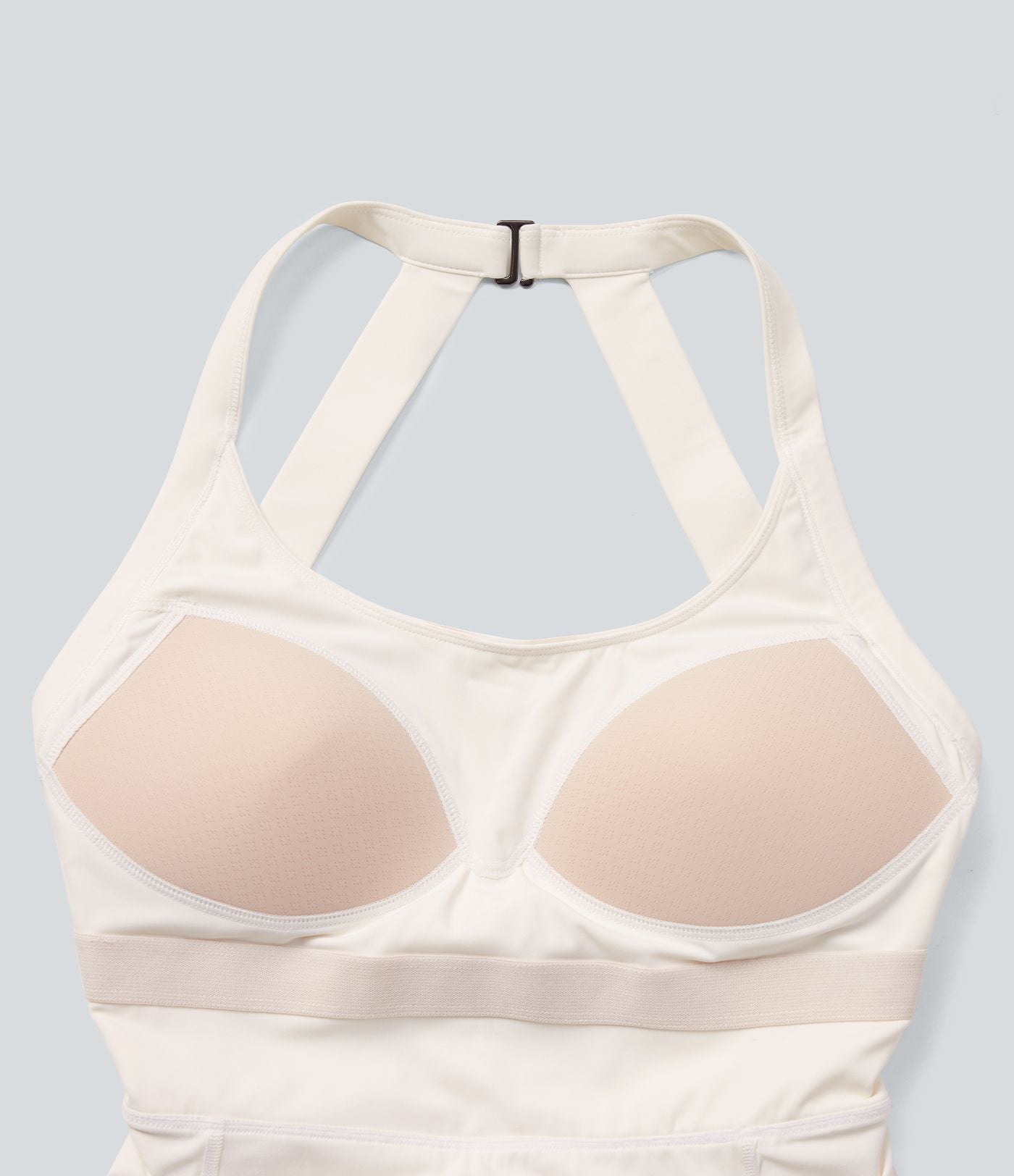 Softlyzero™ Airy Robe de yoga dos nu avec torsade effet fraîcheur et short intégré - Version Easy Peasy