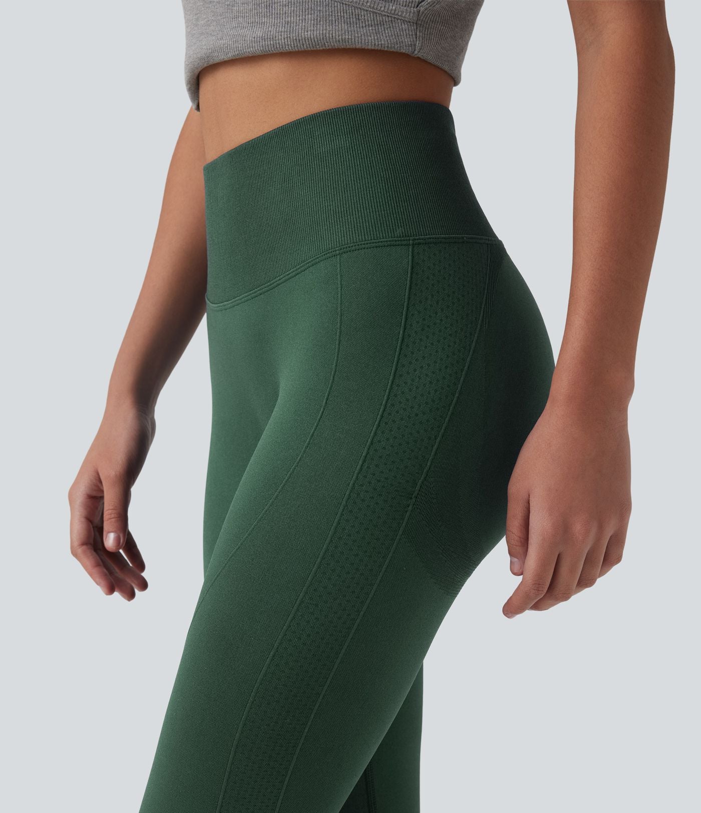 Seamless Flow Legging yoga taille haute gainant et sculptant