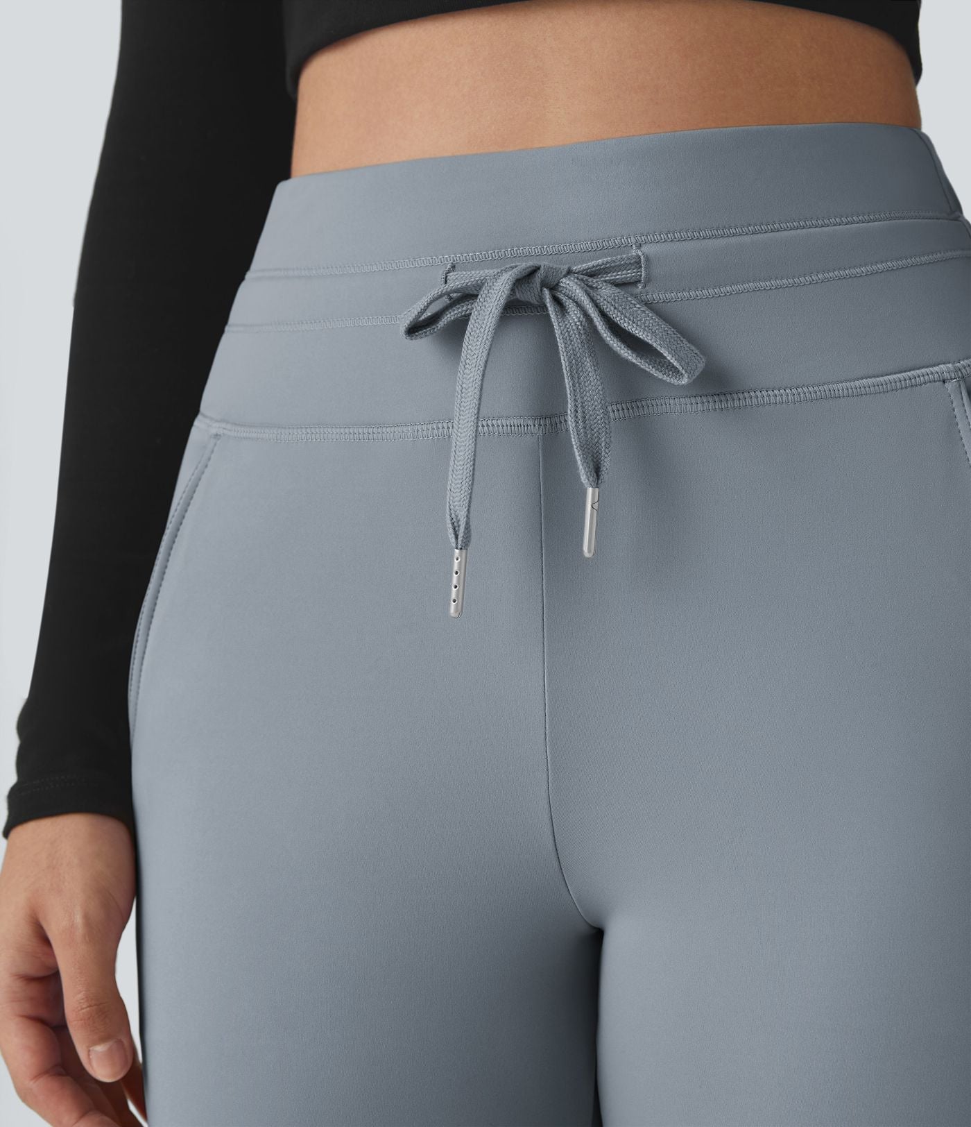 Jogging taille haute Softlyzero™ Plush avec cordon de serrage et poches latérales