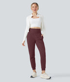 Jogging running gainant taille moyenne DayStretch avec poches