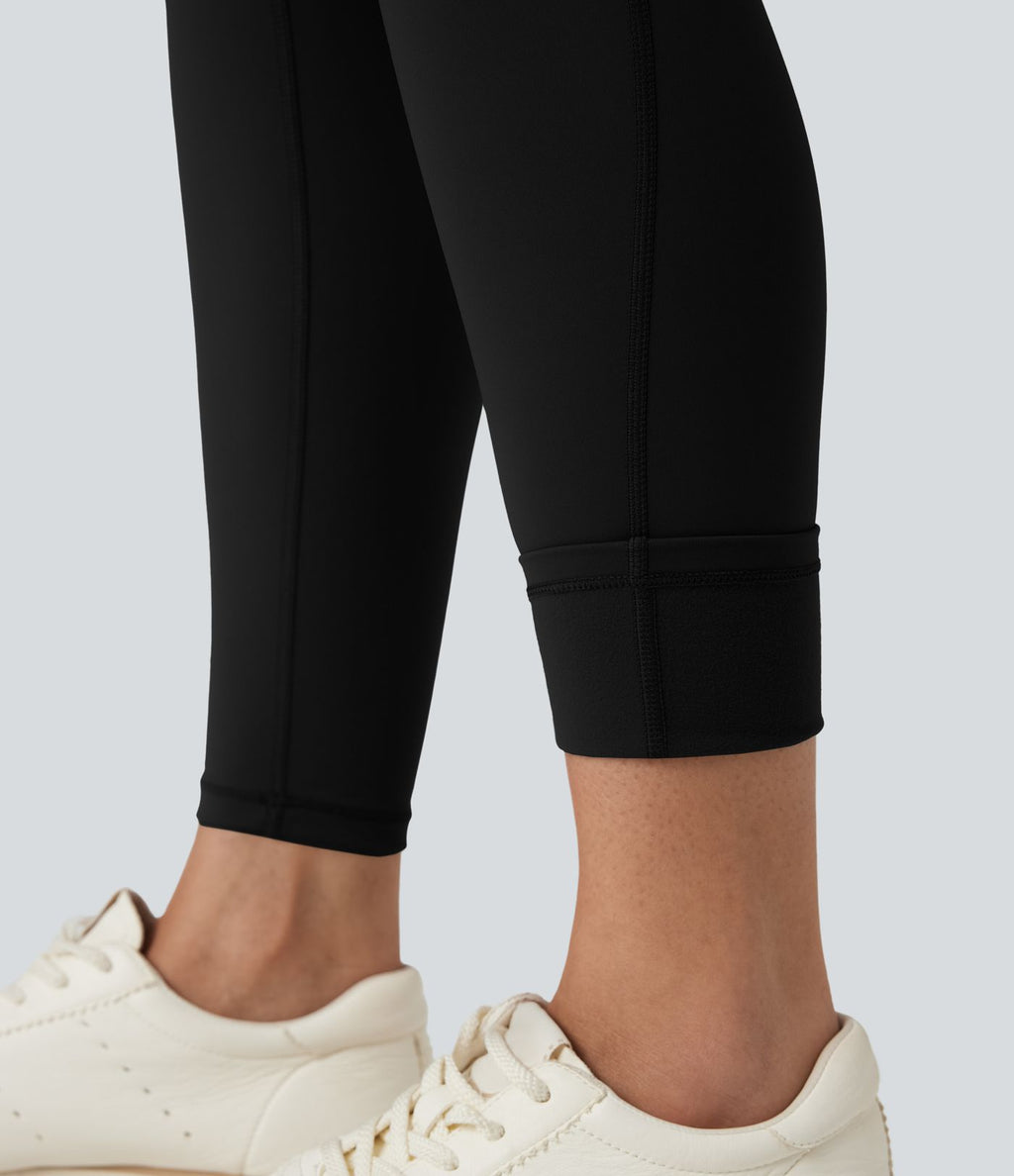 Legging yoga polaire thermique  gainant taille haute Halara UltraSculpt™ Heat avec poches