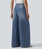 Jean ample Halara Flex™ casual taille mi-haute avec poches