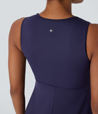 Robe Mini de Randonnée SpeedWave™ à Col Rond, Sans Manches, avec Poches Latérales et Séchage Rapide