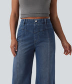 Halara Flex™ Jean casual taille haute ventre plat