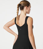 Robe de tennis courte SoftlyZero™ Airy avec brassière intégrée 2-en-1, douce et respirante, avec poches, bonnets DD à F - Édition Easy Peasy - Protection solaire UPF50+