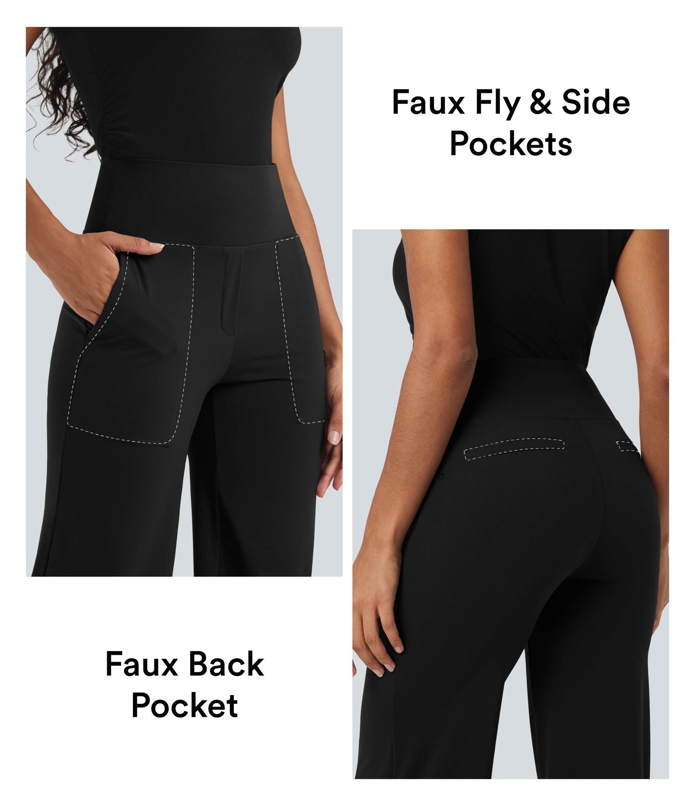 Short cycliste 7,5 cm d'entraînement gainant galbant taille haute avec poches Halara UltraSculpt™