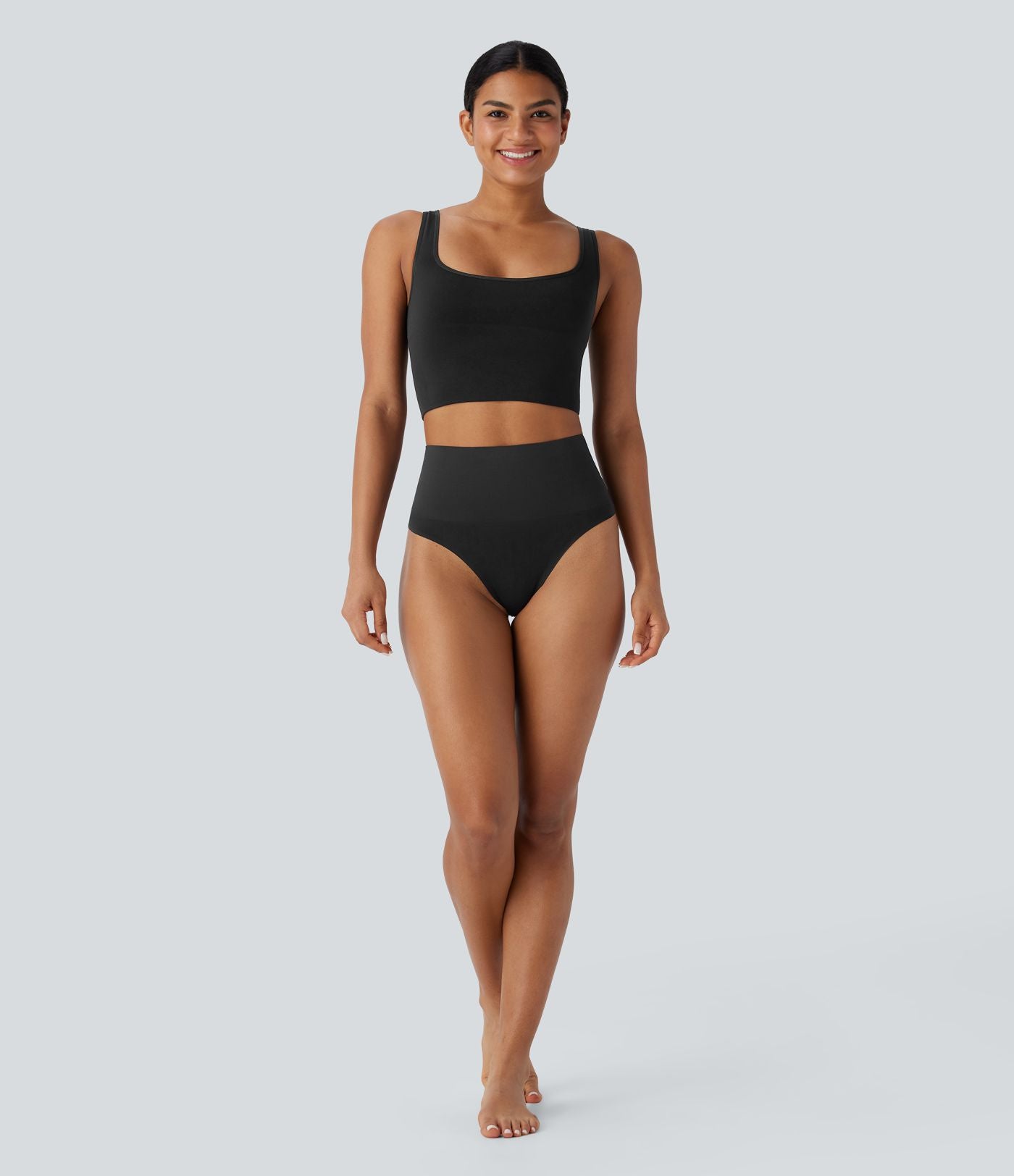 String d'intérieur gainant taille haute sans couture OneForm Seamless Flow