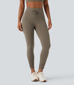 Legging de yoga gainant taille haute avec cordon de serrage et poches Halara UltraSculpt™