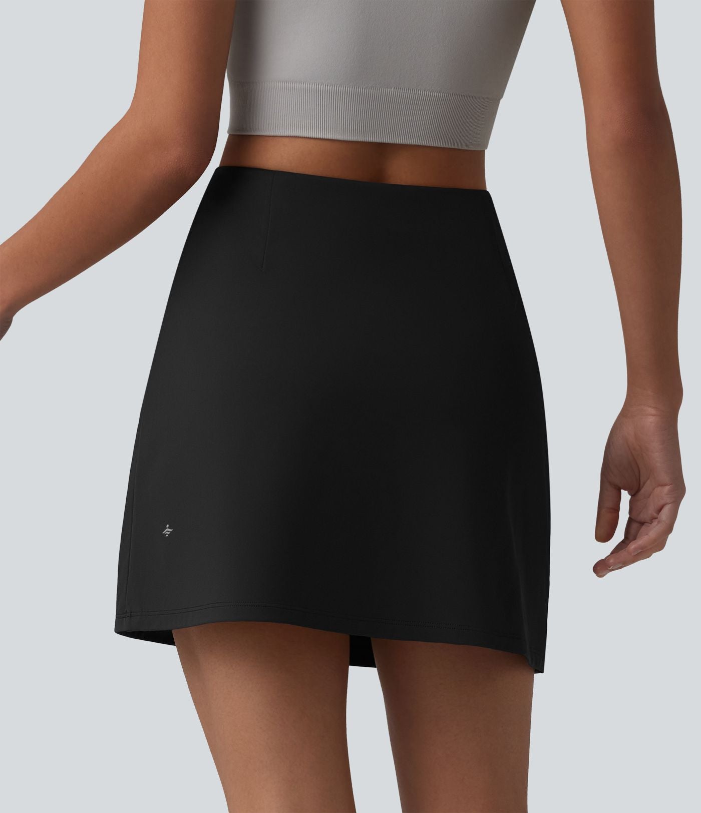 Halara UltraSculpt™ Jupe mini de sport 2-en-1 ventre plat taille haute avec poches