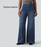 Halara Flex™ Jean casual taille haute ventre plat
