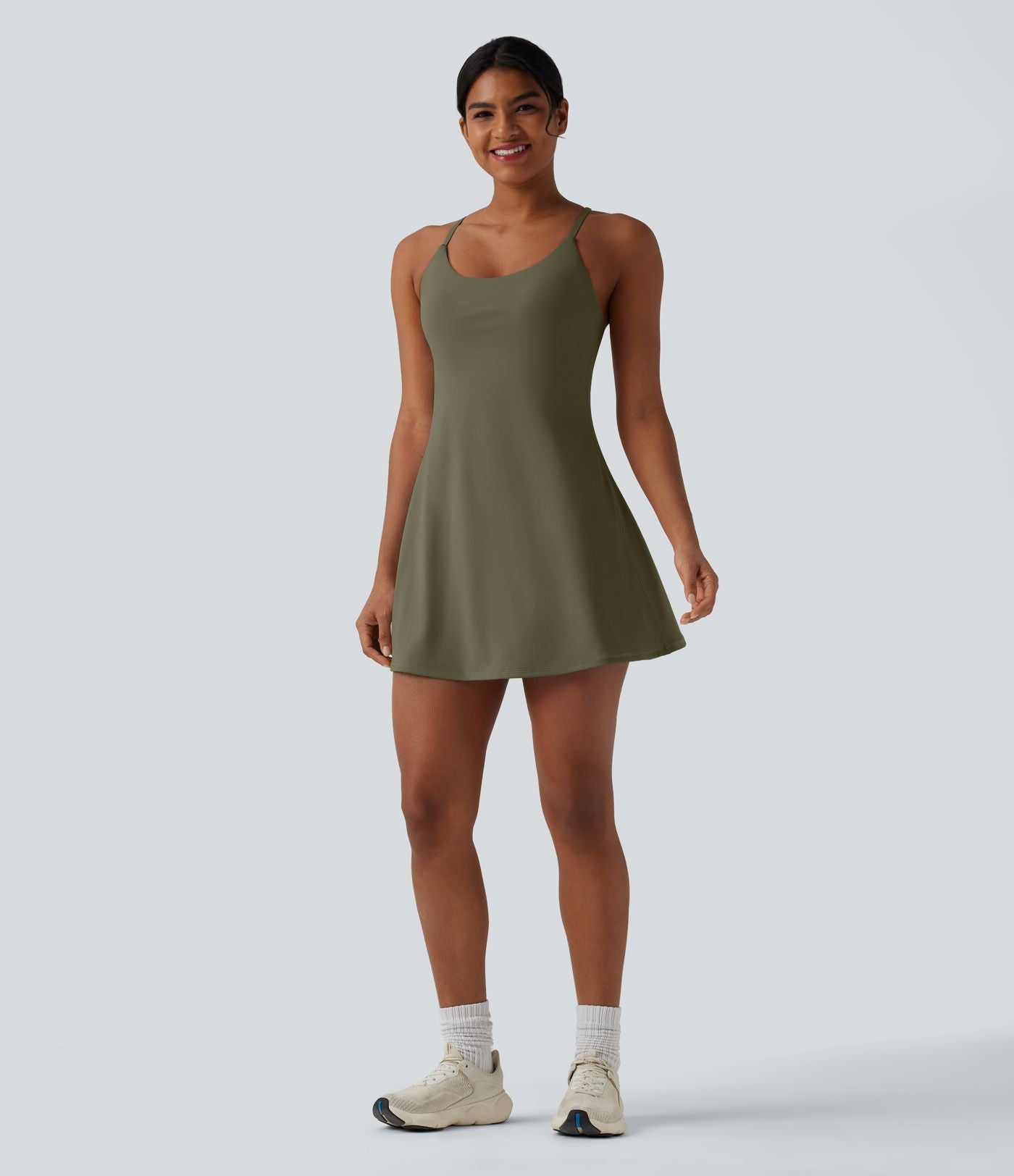 Robe sport SoftlyZero™ Plush ventre plat avec poches – Édition Easy Peasy