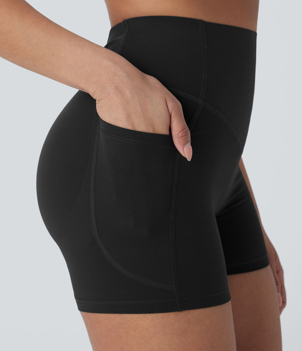 Jogging gainant taille haute avec cordon de serrage intérieur et séchage rapide avec poches Breezeful™
