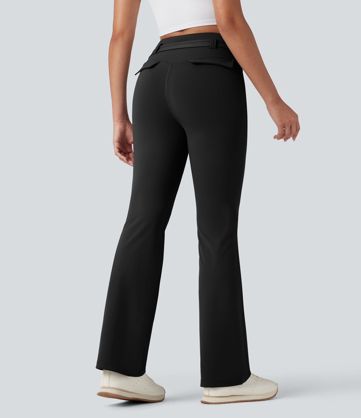 Legging bootcut randonnée gainant taille haute DayStretch avec poches
