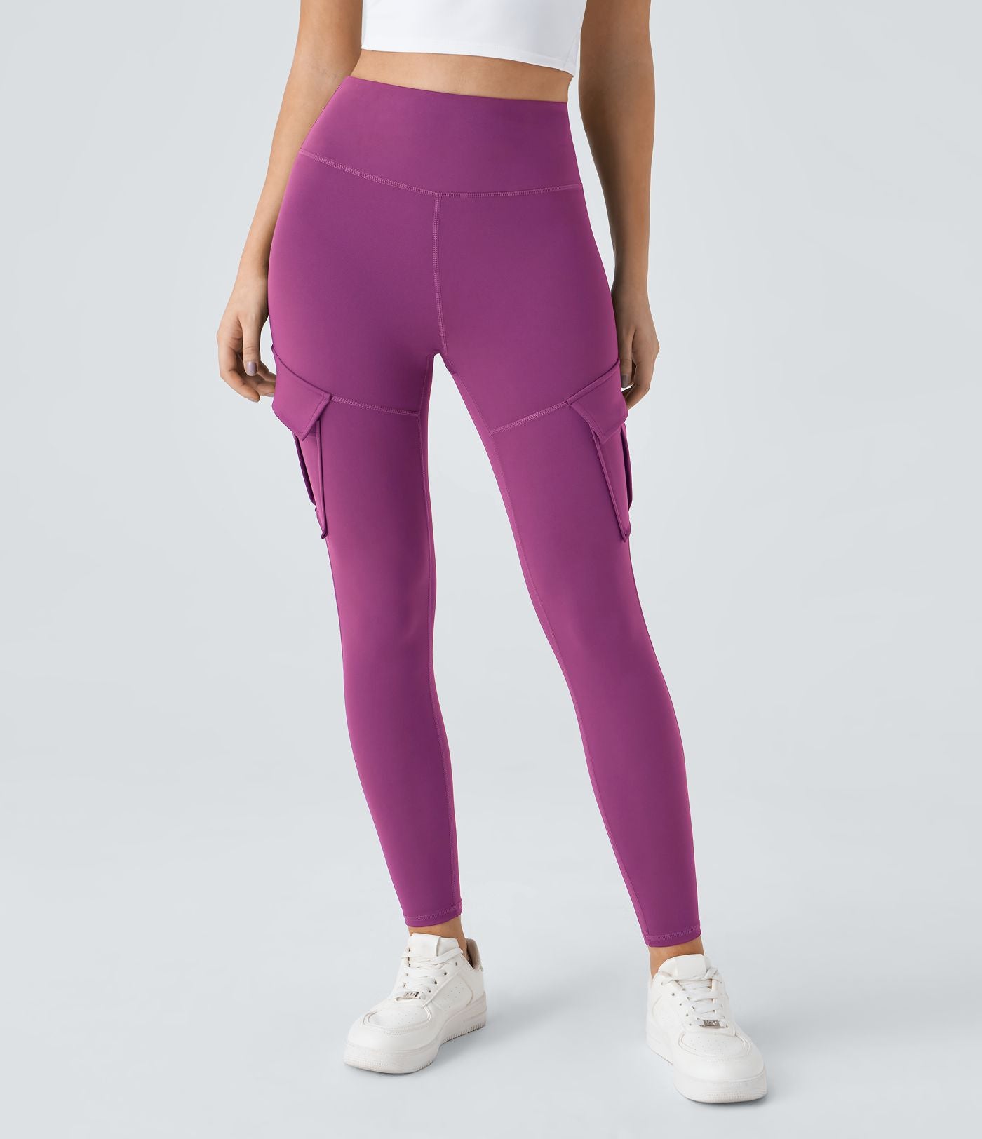 Legging yoga ajusté cargo taille haute DayStretch avec poches