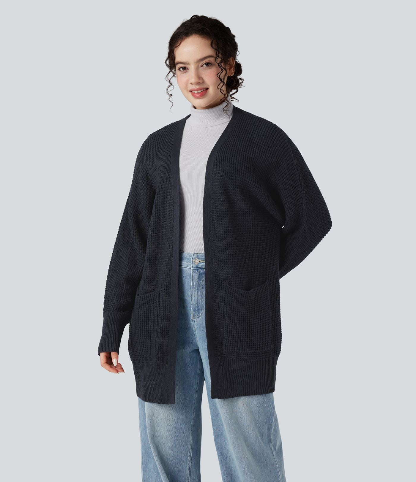 Cardigan manches longues avec poches