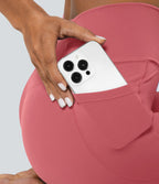 Softlyzero™ Legging Unis Poches Croisées