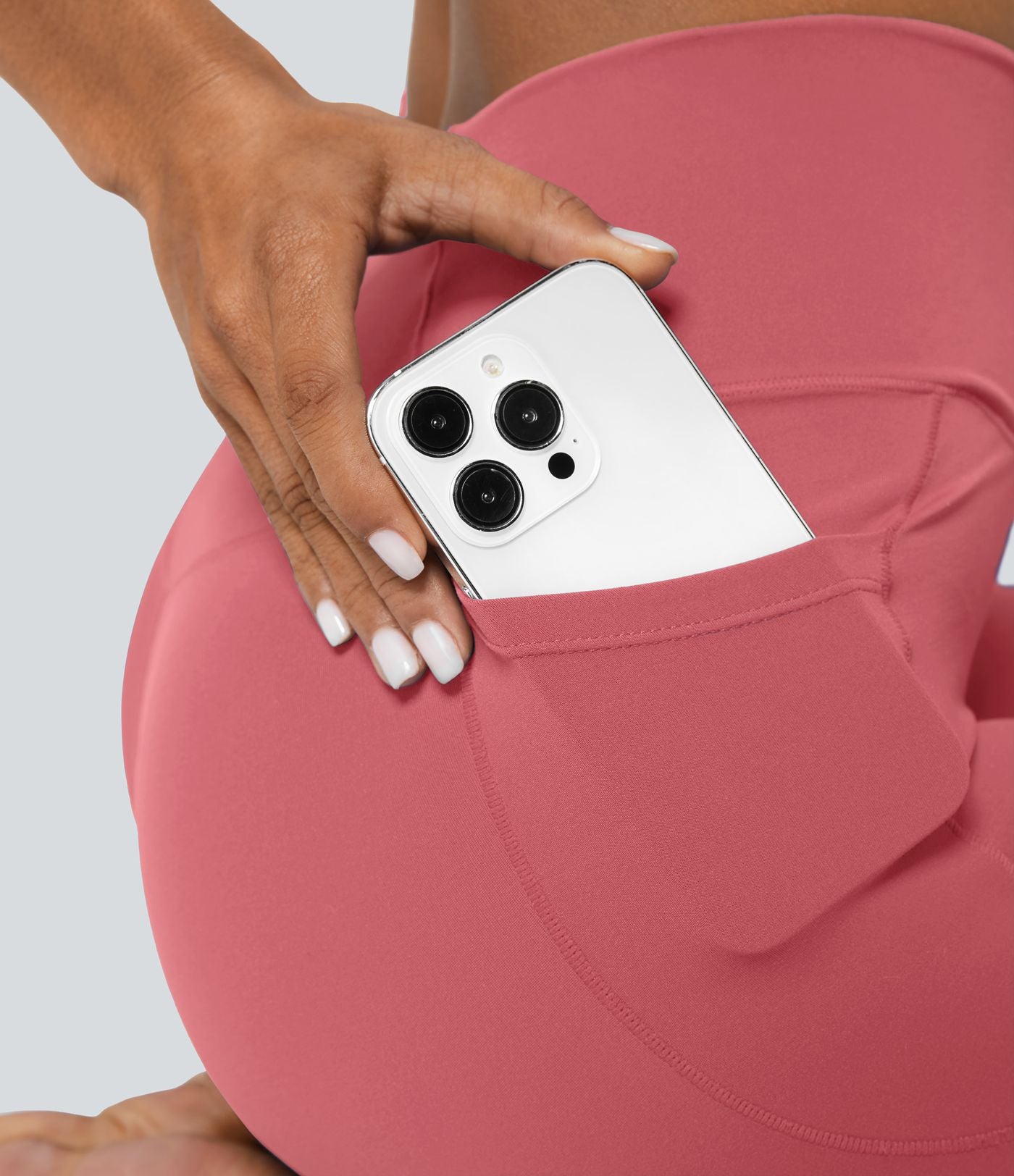 Softlyzero™ Legging Unis Poches Croisées