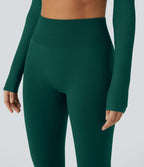Legging yoga gainant effet push-up taille moyenne sans couture OneForm Seamless Flow