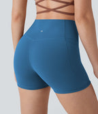 Short cycliste 7,5 cm d'entraînement gainant taille haute avec poches Halara UltraSculpt™